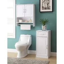 Check spelling or type a new query. Bathroom White Water Resistant Laminate Wall Cabinet With Towel Rack Sale