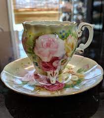 Antique china vintage china vintage tea tea cup saucer tea cups tea blog art deco tea art tea ceremony. Takiro Japan Antique Tea Cup And Saucer Tea Cups Pretty Tea Cups Antique Tea Cups