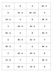 Einfach die gewünschte vorlage ausdrucken, eventuell laminieren oder in eine klarsichthülle tun und spielen. Mathematik Arbeitsmaterialien Gemischte Reihen Spiele Freiarbeit Ratsel 4teachers De