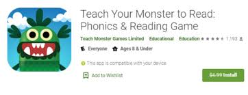 It can come in handy if there are any country restrictions or any restrictions from the side of your device on the google app store. Free Teach Your Monster To Read App Freebies2deals