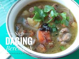 Resepi sup daging ala thai. Resipi Sup Daging Berempah