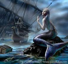 Dark mermaid siren mermaid mermaid fairy evil mermaids fantasy mermaids mermaids and anne stokes on instagram: Pin On Anne Stokes Art