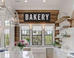 Bakery Sign Large Canvas Kitchen Decor Vintage Look Custom Etsy House Cabin Decor Lake House Decor