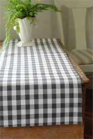 Black And White Buffalo Plaid Table Runner Buffalo Check Table Runner In Charcoal And Cream Farmhouse Table Runners Buffalo Check Table Runner Table Runners