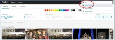 This will give us the photographs. Searching Flickr For Creative Commons Images