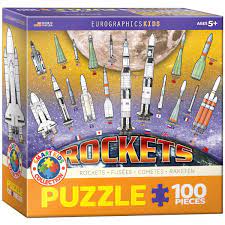 Puzzles are an excellent activity to enjoy for those who love a good challenge and want a bit of stimulation. Buy Eurographic Puzzles Rockets 100pcs Online Shop Toys Outdoor On Carrefour Uae