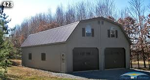 Here we feature the most affordable prefab two car garage, but with a few extra bells and whistles, these single story prefab 2 car garages provide a beautiful accent to. Gambrel Garage Cost Novocom Top