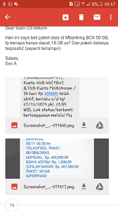 We did not find results for: Beli Paket Telkomsel 50 Gb Hanya Dapat 18 5 Gb Media Konsumen