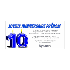 C'est aussi un excellent moyen de souhaiter un joyeux anniversaire si vous êtes loin et que. Carte Joyeux Anniversaire 10 Ans Bougie Gratuit A Imprimer Carte 1330