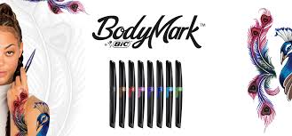 Bichenna vibes body mark temporary tattoo markers. Bodymark By Bic Bicworld