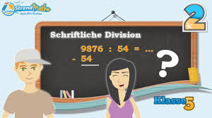 Mathe 4 klasse übungen, image source: Schriftliche Division Schriftliches Teilen Klasse 5 Ubung 2 Youtube