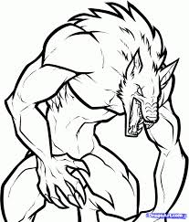 Some of the coloring pages shown here are goosebumps coloring goosebumps is a very unique horror series. Werewolf Coloring Pages