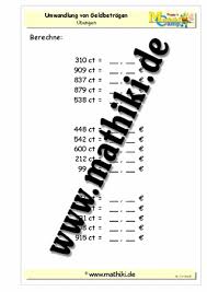In diesen erklärungen erfährst du, wie du einen bruch in eine dezimalzahl und eine dezimalzahl in einen bruch umwandeln kannst. Geldbetrage Umwandeln Klasse 3 Mathiki De