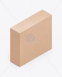 Download Kraft Box Mockup In Box Mockups On Yellow Images Object Mockups PSD Mockup Templates