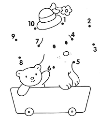 Sayilari Takip Ederek Birlestirelim Boyama Sayfalari Okul Okul Oncesi