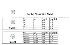 Rabbit Skins Size Chart Related Keywords Suggestions