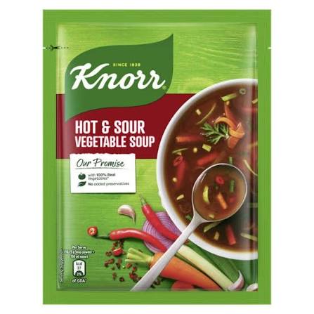 Knorr hot and sour vegitable soup 41g