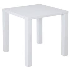 A bigger table can make the space quadrangular dinner table sets are the most popular types of dining table sets available. Puro White Small Dining Table White Dining Table Dining Table
