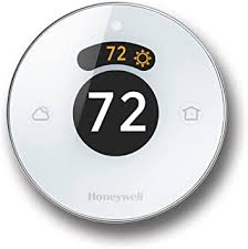 24 volts alternating is fed to the c and r terminals on my honeywell lyric thermostat. Lyric Round Wi Fi Thermostat Second Generation Rch9310wf Amazon Com