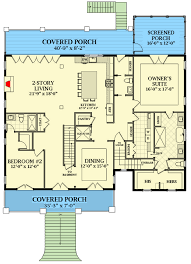 Construction of two bedroom houses in kenya is quite common, especially among builders looking to save on cash. Exclusive Southern Beach House Plan With Two Laundry Rooms And Optional In Law Suite 46418la Architectural Designs House Plans