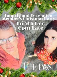 Live music at members christmas party