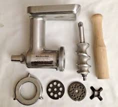 kitchen aid hobart meat grinder food