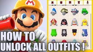When worn, it is called costume mario. How To Unlock All Mii Maker Outfits In Super Mario Maker 2 Youtube
