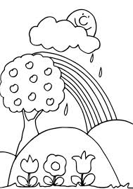 It is the perfect craft to pair with teaching your little one about colors, the weather, st. Free Easy To Print Rainbow Coloring Pages Tulamama