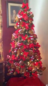 Teddy Bear Christmas Tree Christmas Tree Themes Christmas Tree Decorations Xmas Tree
