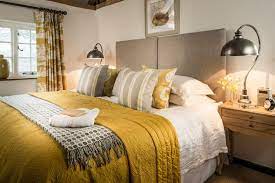 Hooked On Houses A Fun Place To Get Your House Fix Yellow Bedroom Decor Bedroom Interior Yellow Bedroom Inspiration