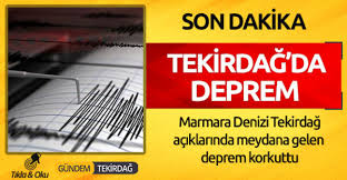 Çevredeki illerde de hissedilen sarsıntı sonrası henüz can veya mal kaybının olup olmadığı bilinmiyor. Son Dakika Tekirdag Da Deprem Korkuttu Gundem Tekirdag