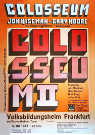 Colosseum 1977 Frankfurt Rock Posters Classic Rock Best Rock