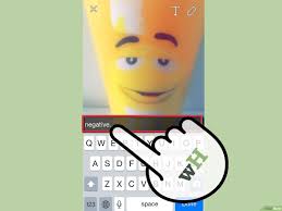 كيفية استخدام تأثيرات سناب شات صور توضيحية wikihow