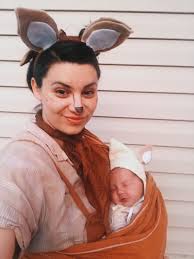 Mommy And Me Baby Kangaroo Diy Costume Canary Jane