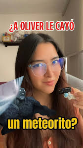 Comenten si creen que fue un meteorito o qué le cayó a Oliver? 👀☄️💥,  #divulgacioncientifica #stem #ciencia #space #meteorito #ingenieria