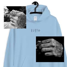 The world's best bras, panties, and lingerie. Embroidered Zayn Malik Hand Tattoo Symbols Hoodie Etsy