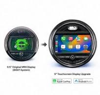 MINI F-Series Touchscreen Display Upgrade with Apple CarPlay & Android Auto