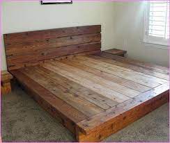 Modern simplicity solid wood king size platform bed wooden bed. King Size Wood Platform Bed Frame Platform Bed Designs Wood Platform Bed Frame Diy Platform Bed