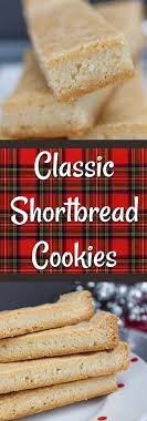 Classic Shortbread Cookies Are Tender Buttery Flaky Holiday Favorites Way Better Than Store Bought Walker Shortbread Buttery Cookies Food Cookie Recipes