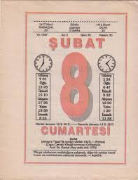 8 şubatta doğanlar hangi burçtur? 8 Subat 1997 Takvim Yapragi Gunes Gazetesi Bulmacali Dogum Gunu Hediyesi Efemera Kitantik 143190500070