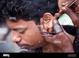 Ear cleaning india hi-res stock ...