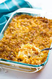 Cheesy Hashbrown Casserole The Salty Marshmallow Recipe Cheesy Hashbrown Casserole Hash Brown Casserole Cheesy Hashbrowns