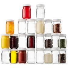 Maybe you would like to learn more about one of these? High Quality Small Glass Mason Jars 4 Ounce Mini Jars 24 Pack Plastic Airtight Lid For Jam Jelly Dressings Baby Food Crafts Spices Dry Food Storage We Glass Mason Jars Dry