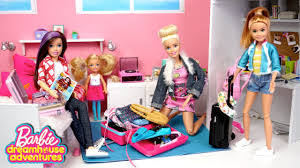 Últimos juegos de vestir a barbie. Barbie Y Hermanas Empacan Sus Maletas Para Vacaciones En Crucero Youtube