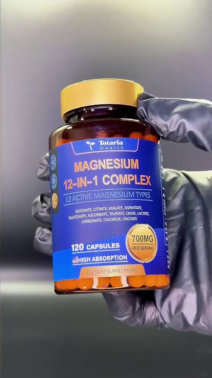 Totaria Complejo de Magnesio 12 en 1 700mg, Cápsulas Veganas para Soporte  Muscular, Cardíaco y Relajación. ❤️💪🏾🔥 #dailysupplements  #magnesiumcomplex ##supplementsreview #tiktokshopcreatorpicks ...
