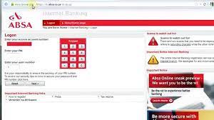 Send and receive email to and from absa. Absa Co Za Absa Internet Banking Login Video Dailymotion