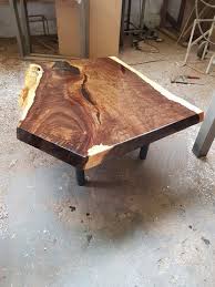 We use burl wood, root, juniper logs, and driftwood in designing and crafting our rustic style wood furniture. Leadwood Live Edge Slab Coffee Table Hello Pretty Buy Design