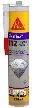 Sikaflex 112 Crystal Clear Mastic Colle De Montage Transparente Sika Materiaux De Construction Produits Transparent