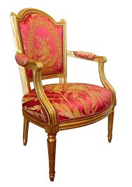 Gild a chair in gold! Louis Xvi Cabriolet Armchair Gold Leaf Gilt Stamp Of Mariette Ref 75108