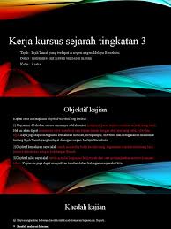 Pelajari yuk cara menanam semangka di rumah. Kerja Kursus Sejarah Alif